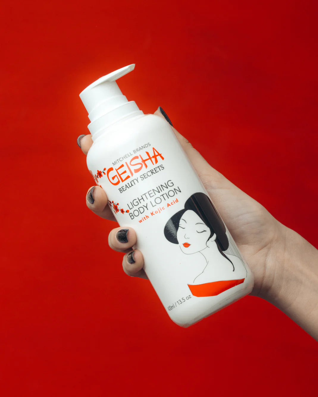 Geisha Beauty Secrets Brightening Body Lotion with Kojic Acid - 400ml / 13 fl oz