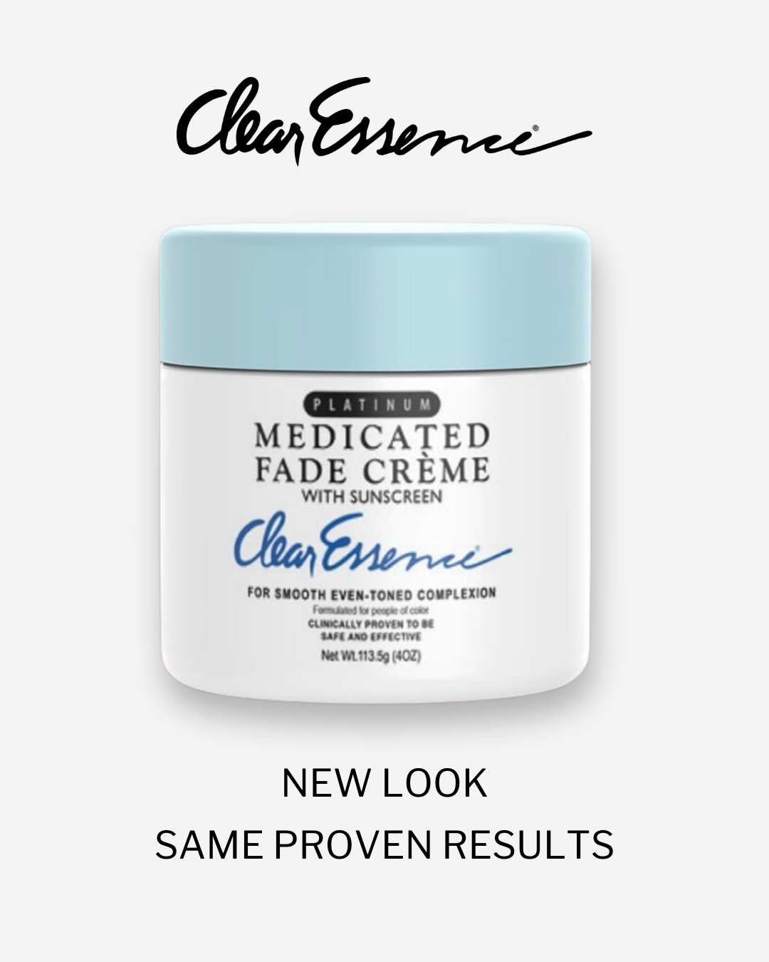 NEW LOOK – Platinum Medicated Fade Creme with Sunscreen