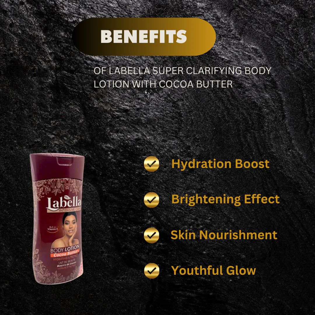 Labella LABELLA Super Clarifying Body Lotion With Cocoa Butter 600ml – RICH ...