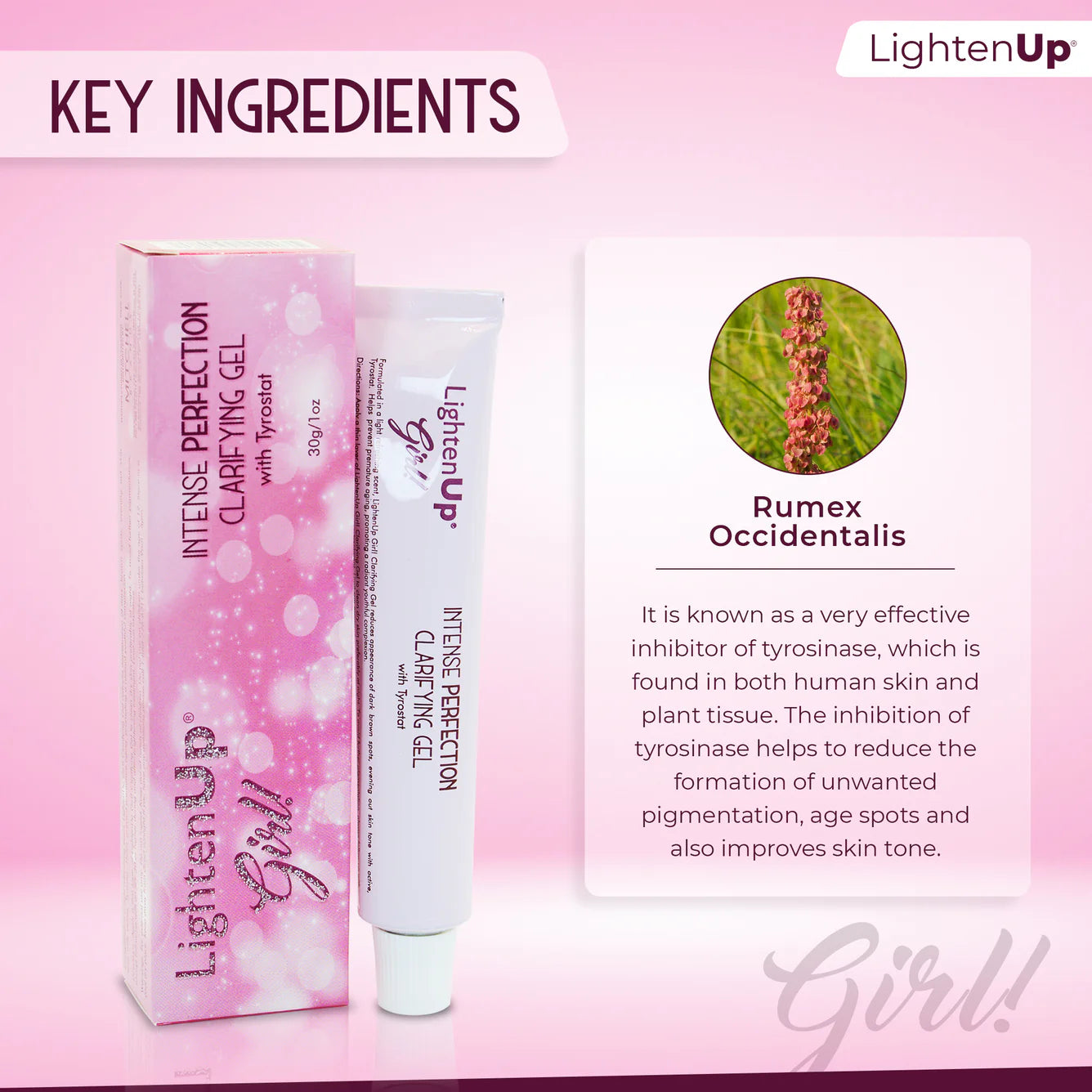 LightenUp Girl! Intense Perfection Lightening Gel - 30g / 1 Oz