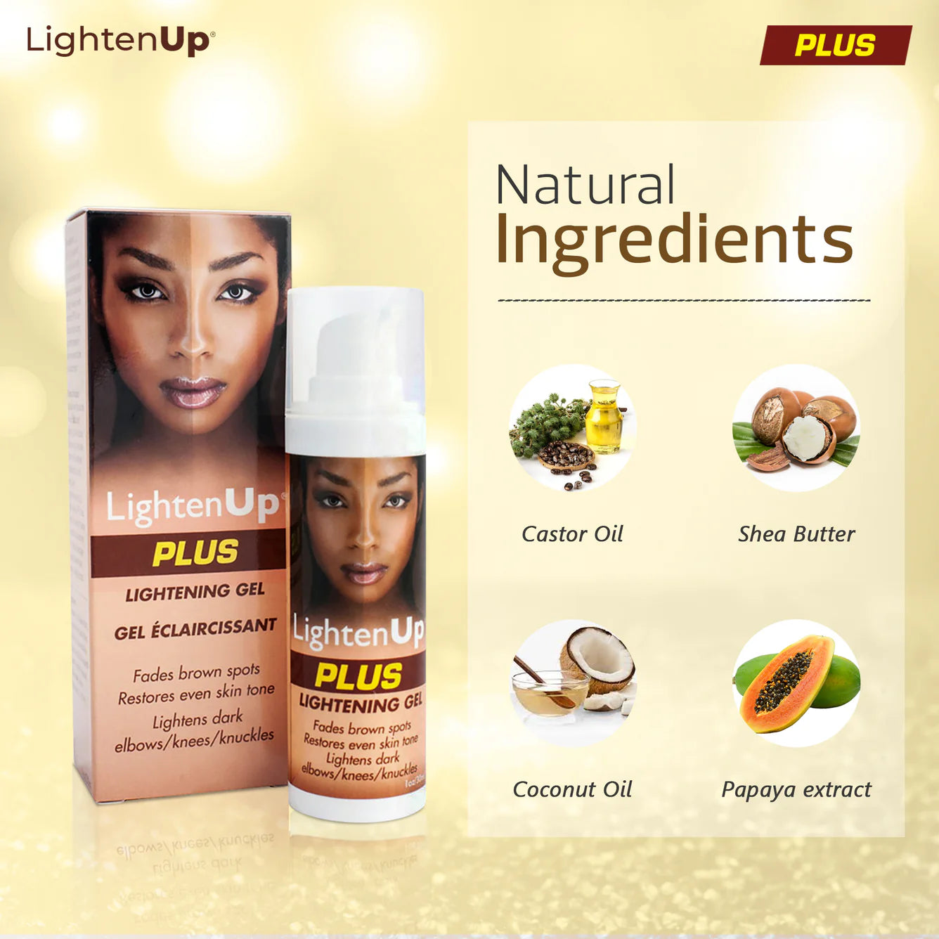LightenUp PLUS Lightening Gel - 30ml
