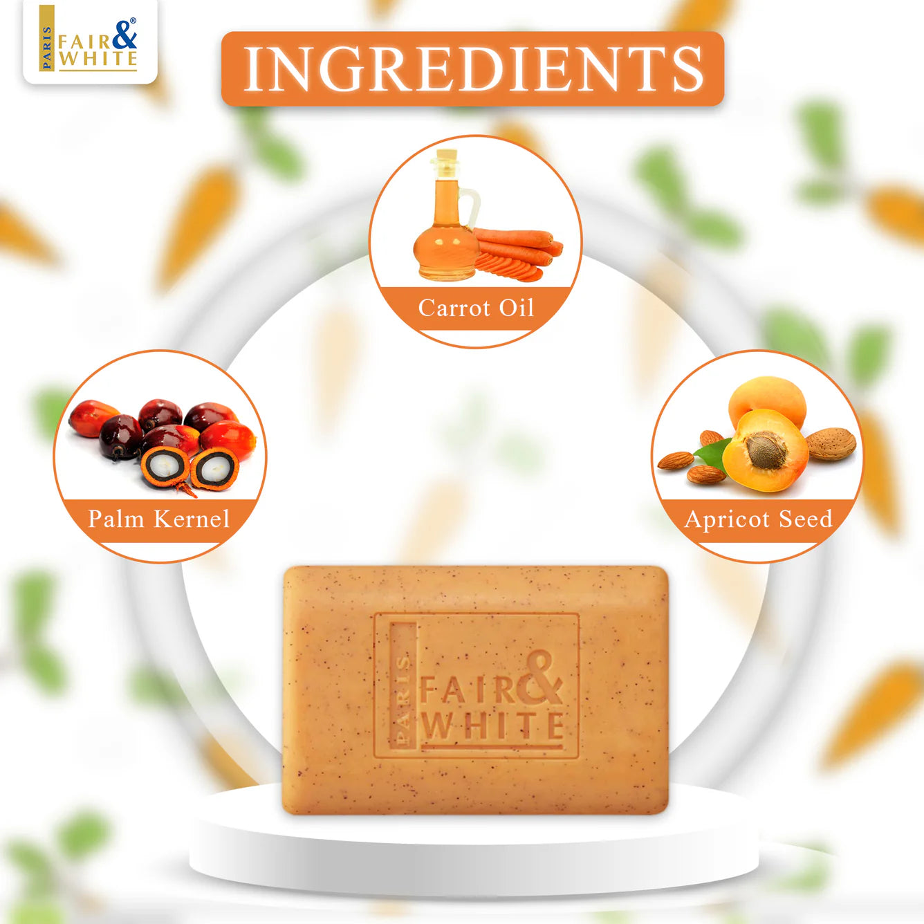 Fair & White Original Carrot Exfoliating Soap