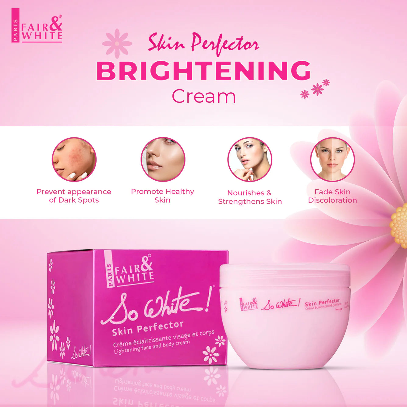 Fair & White So White Skin Perfector Purifying Cream