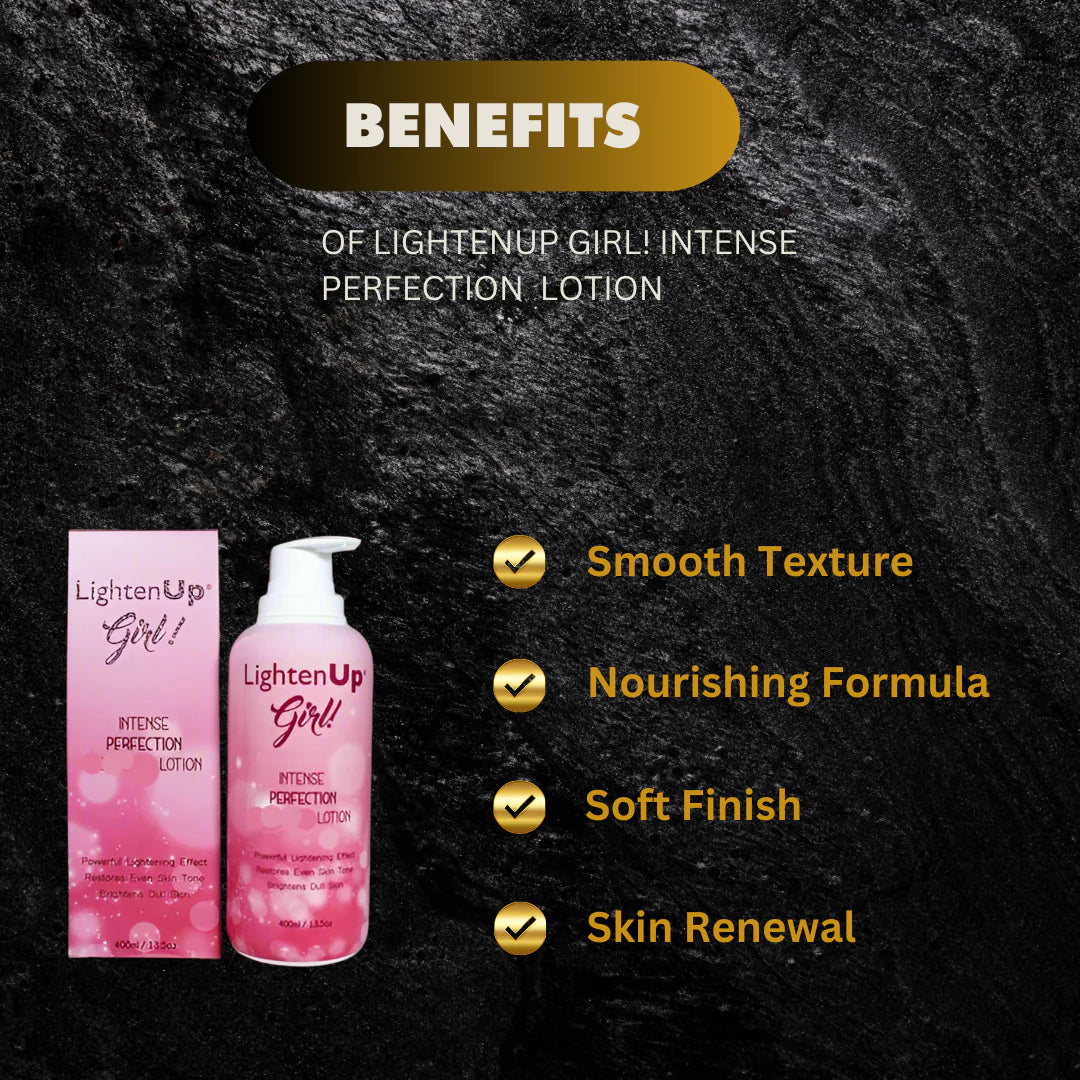 LightenUp Girl! Intense Perfection Lotion 400ml | 13.52oz