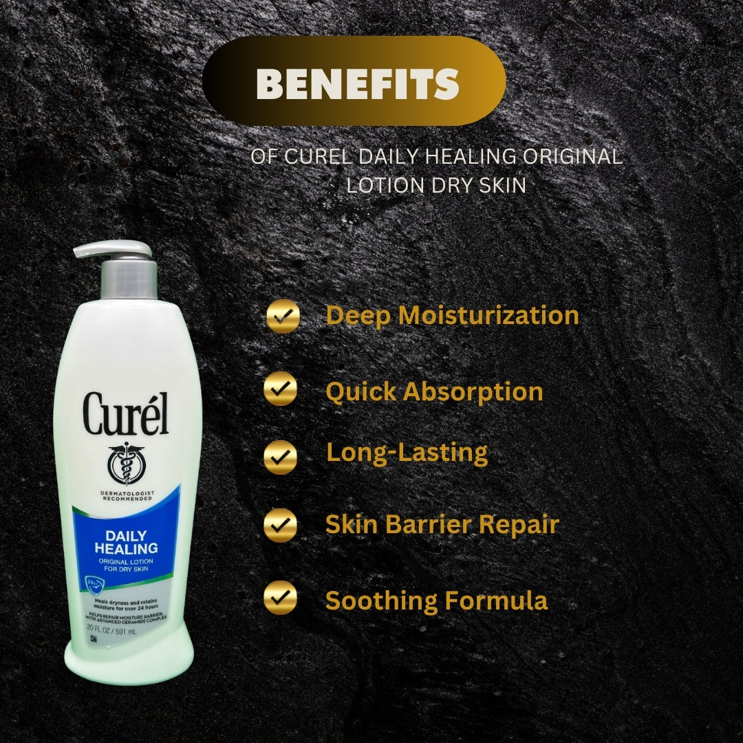 Curel Daily Healing Original Lotion Dry Skin 591 ml