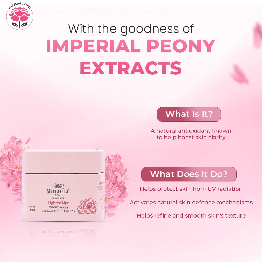 Lighten Up Flaw-Less Bright Boost Renewing Night Cream 50g