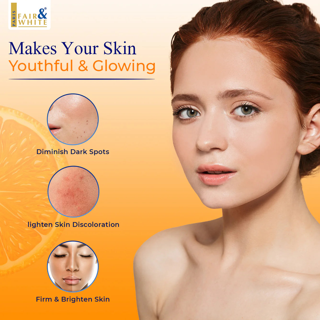 Fair & White Exclusive Whitenizer Serum with pure Vitamin C - 30ml / 1 fl oz