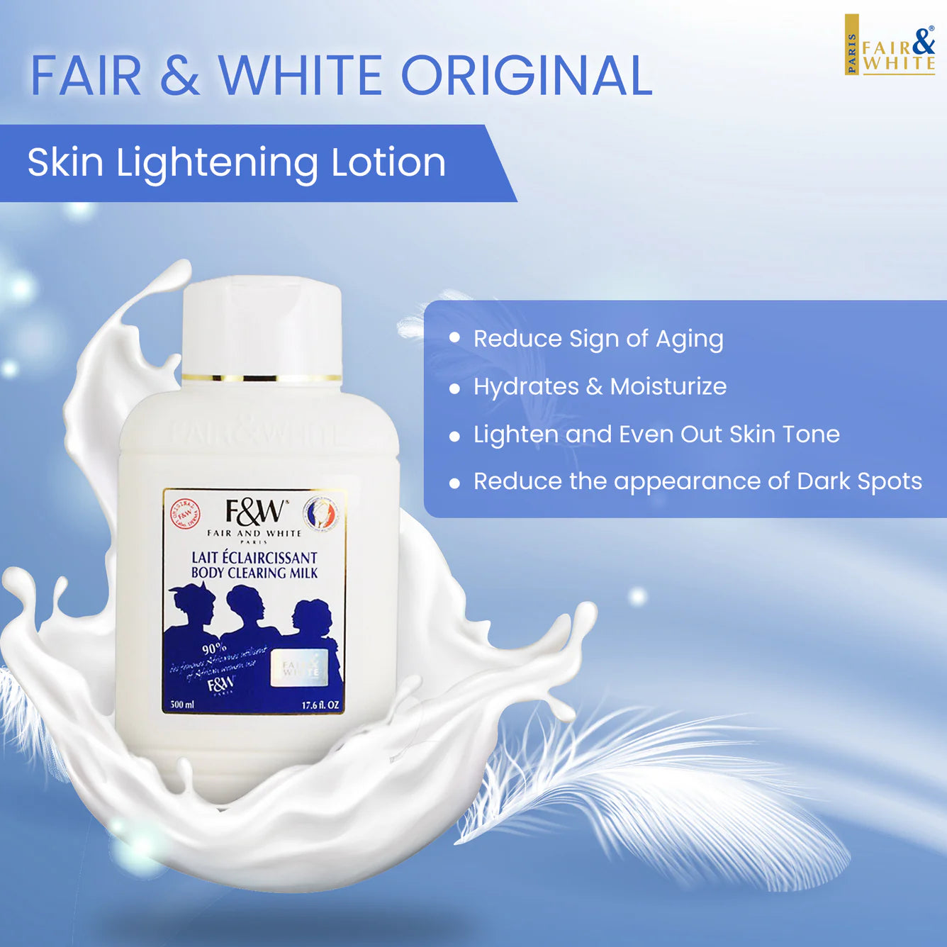 Fair & White Original Body Clearing Milk