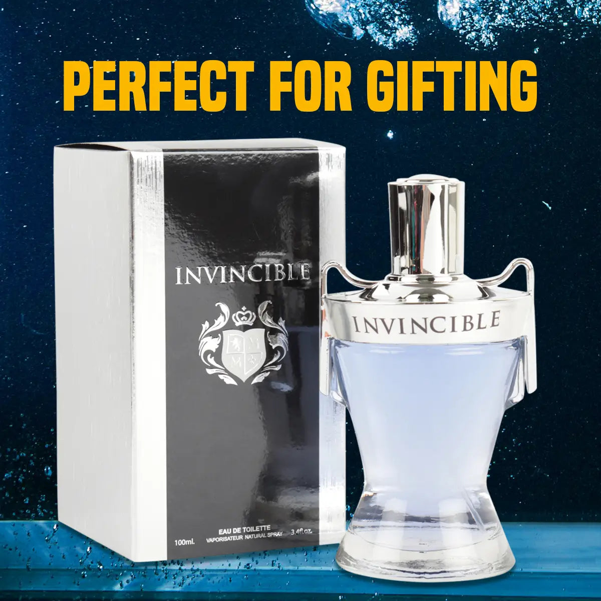 Invincible Spray Cologne Eau De Toilette For Men