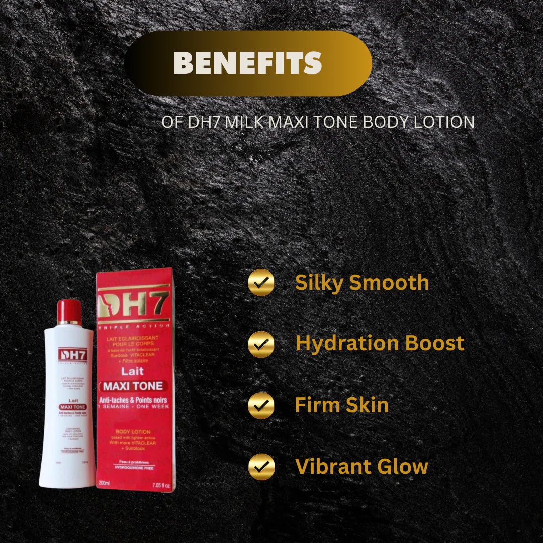DH7 Milk Maxi Tone Body Lotion 200ml