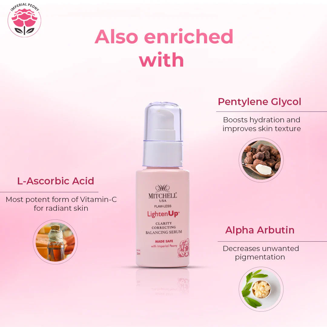 Lighten Up Flaw-Less Clarity Correction Balancing Serum 1.7 fl oz / 50ml