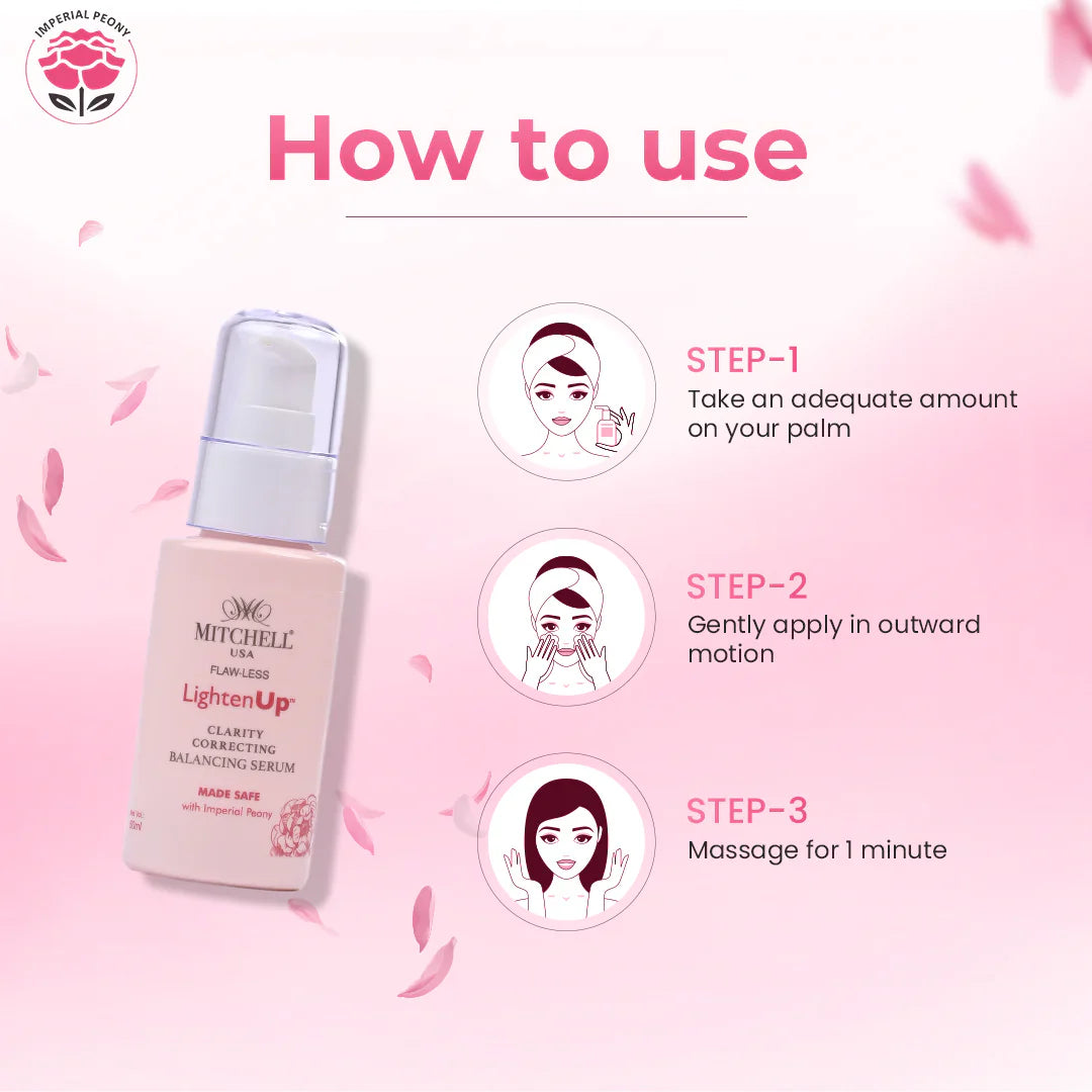 Lighten Up Flaw-Less Clarity Correction Balancing Serum 1.7 fl oz / 50ml