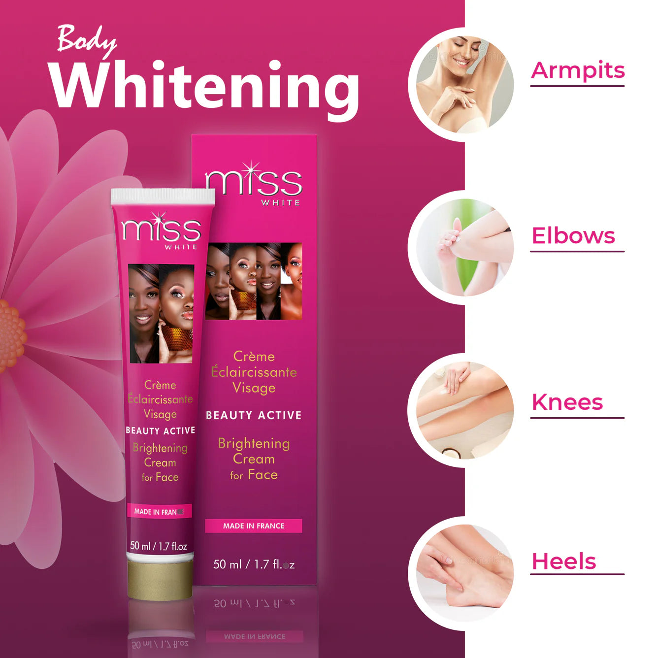 Fair & White Miss White Active Brightening Cream for Face