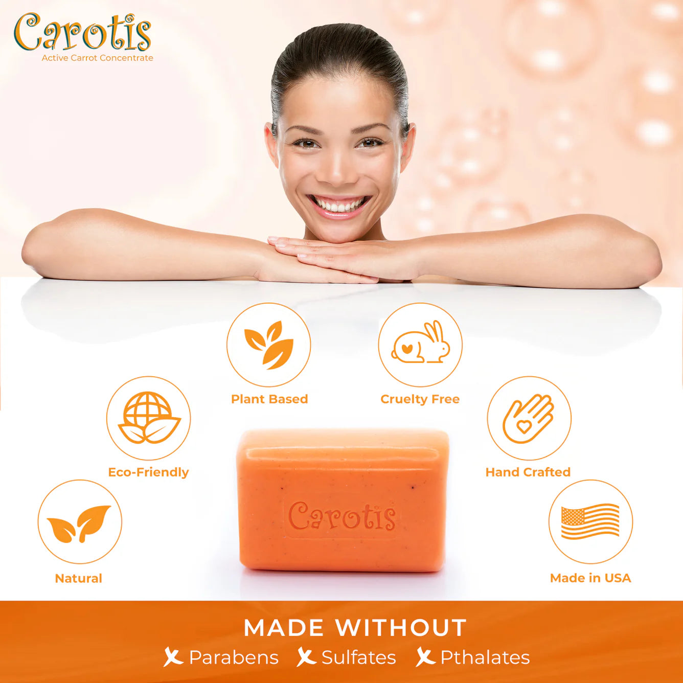 Carotis Exfoliating Soap - 200g