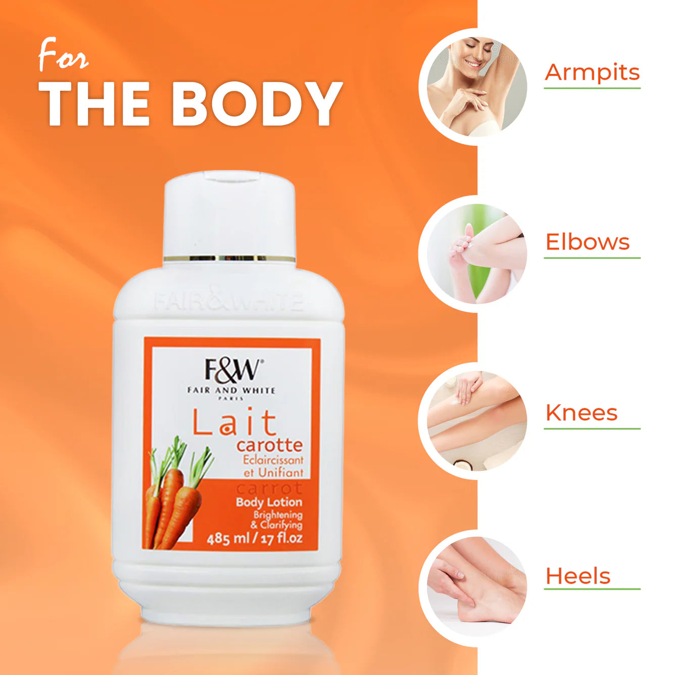 Fair & White Original Carrot Moisturizing Lotion