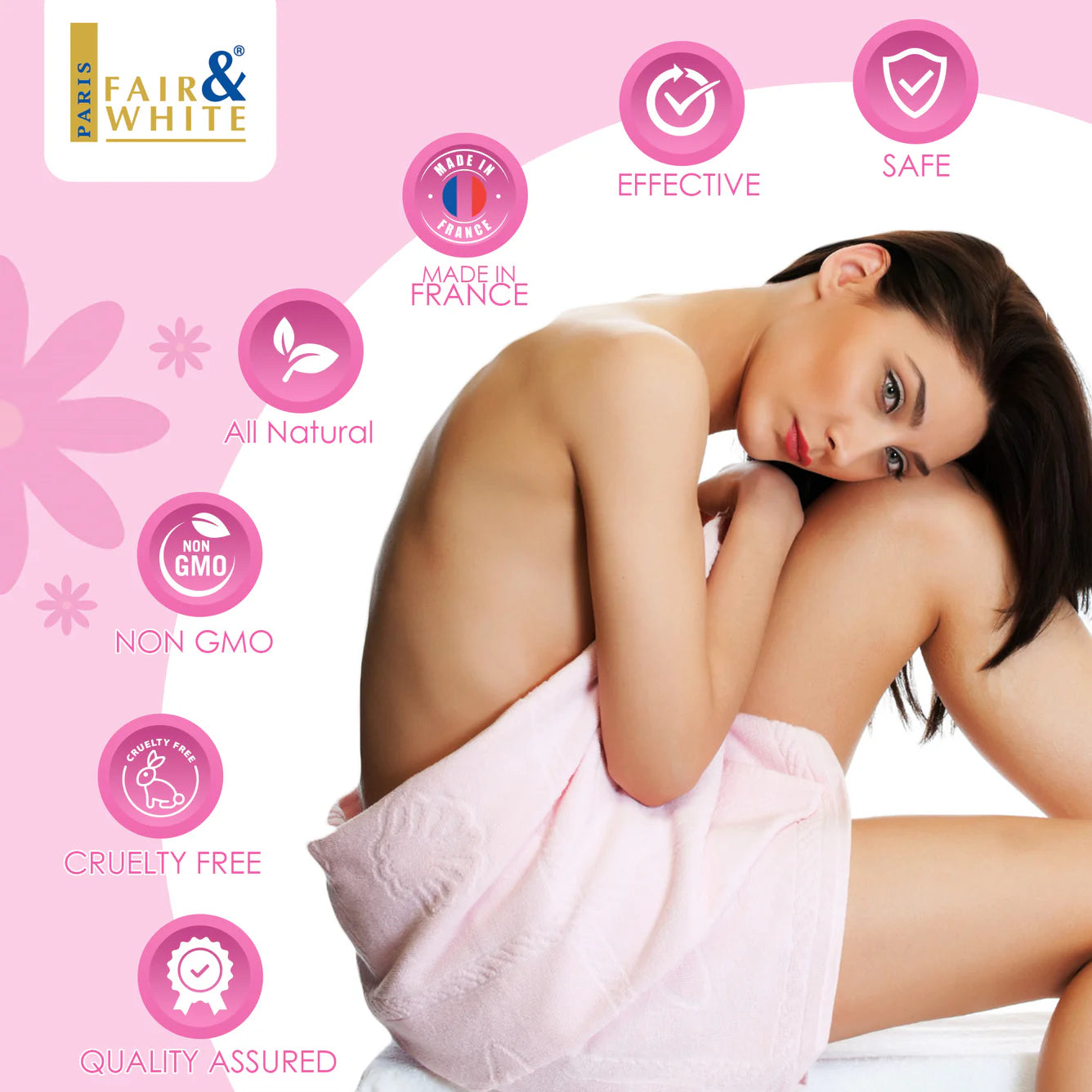 Fair & White So White Hydra Moisturizing Body Lotion Almond