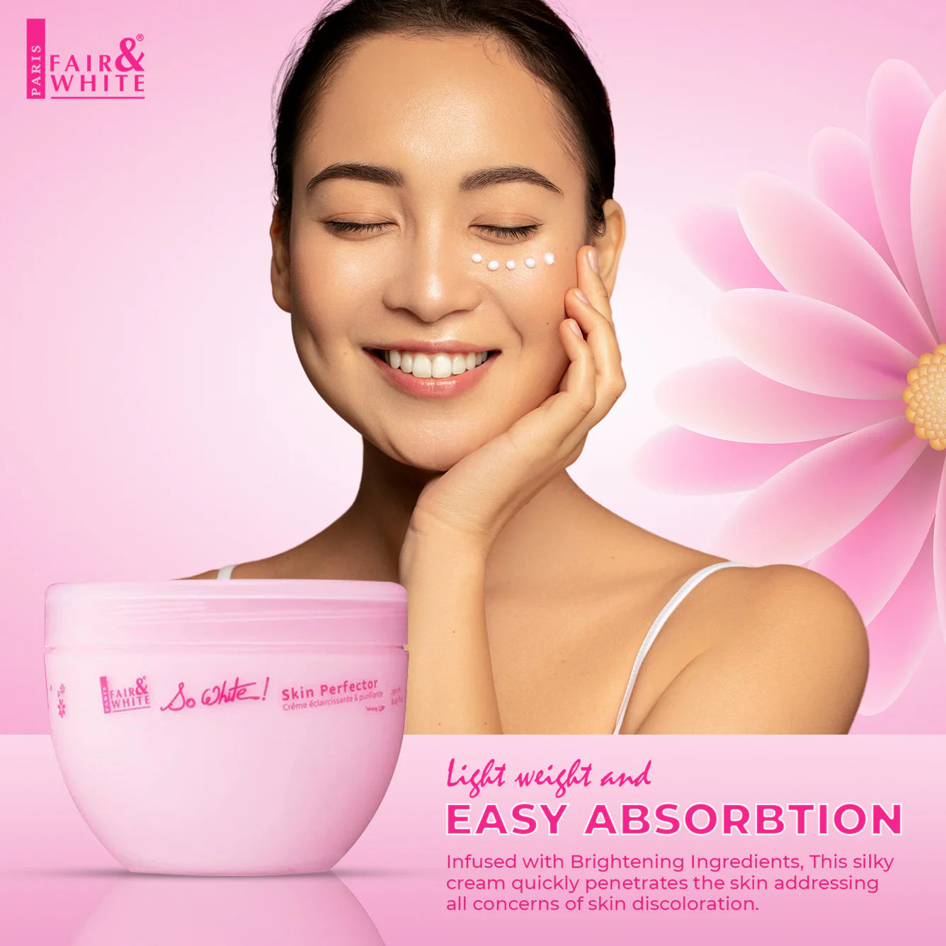 Fair & White So White Skin Perfector Purifying Cream
