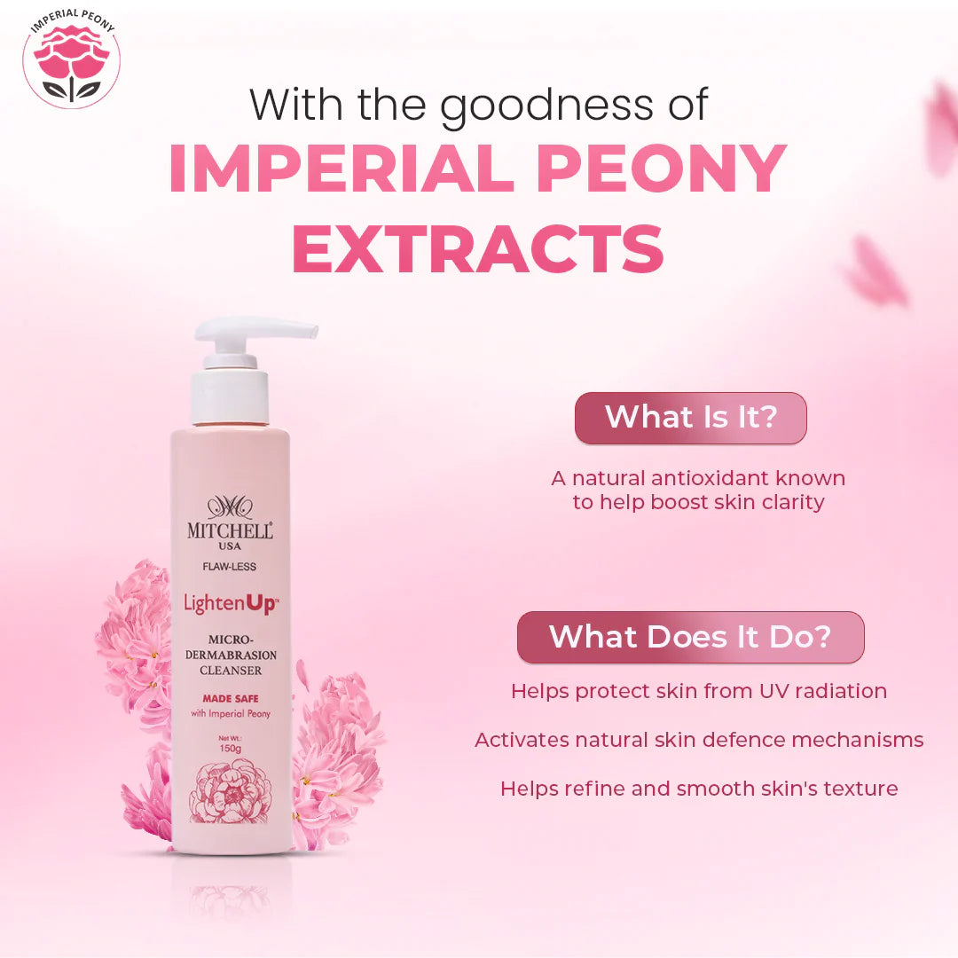 Lighten Up Flaw-Less Micro Dermabrasion Cleanser 150g