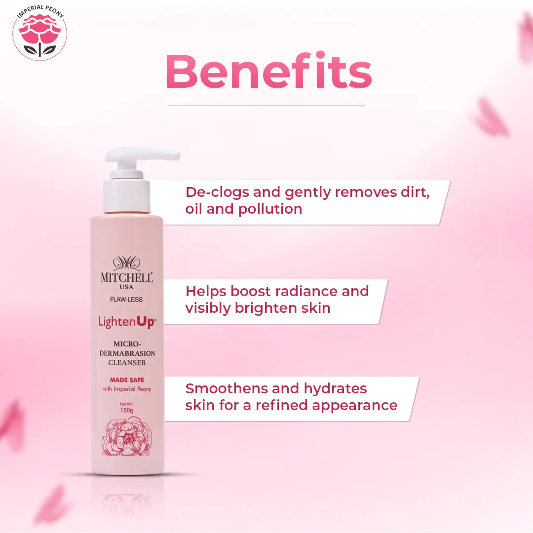 Lighten Up Flaw-Less Micro Dermabrasion Cleanser 150g