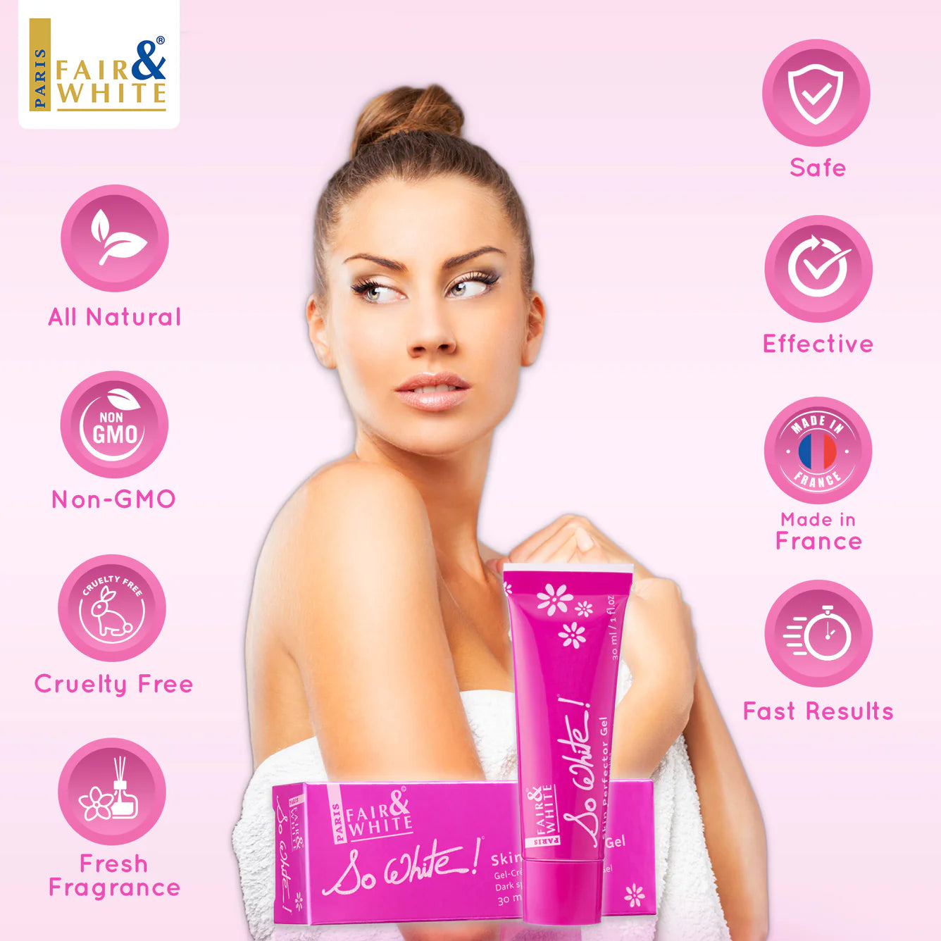 Fair & White So White Skin Perfector Gel - Dark Spot Remover