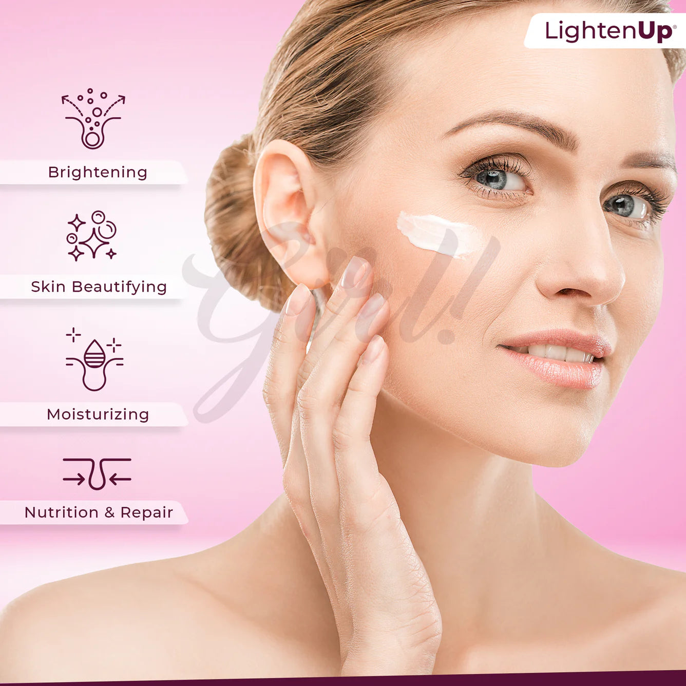 LightenUp Girl! Intense Perfection Lightening Cream - 100g / 3.5 Oz
