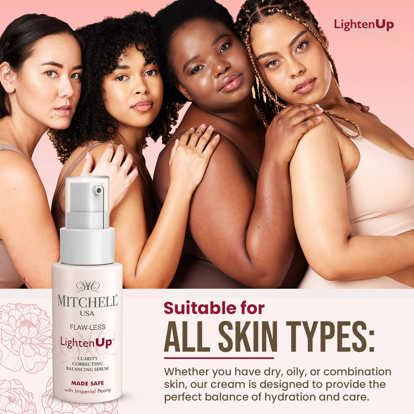 Lighten Up Flaw-Less Clarity Correction Balancing Serum 1.7 fl oz / 50ml