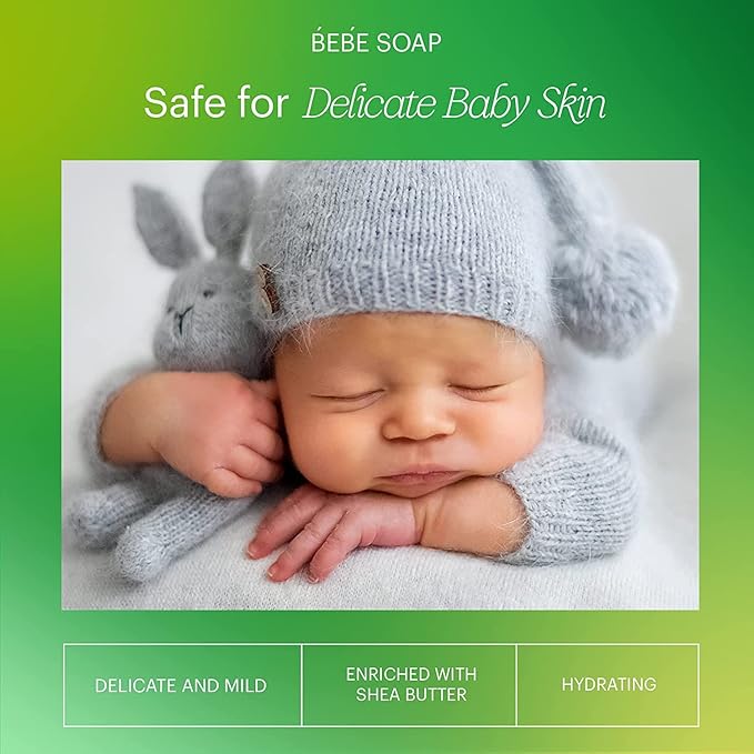 Gentle Hydrating Baby Soap 2 Pack