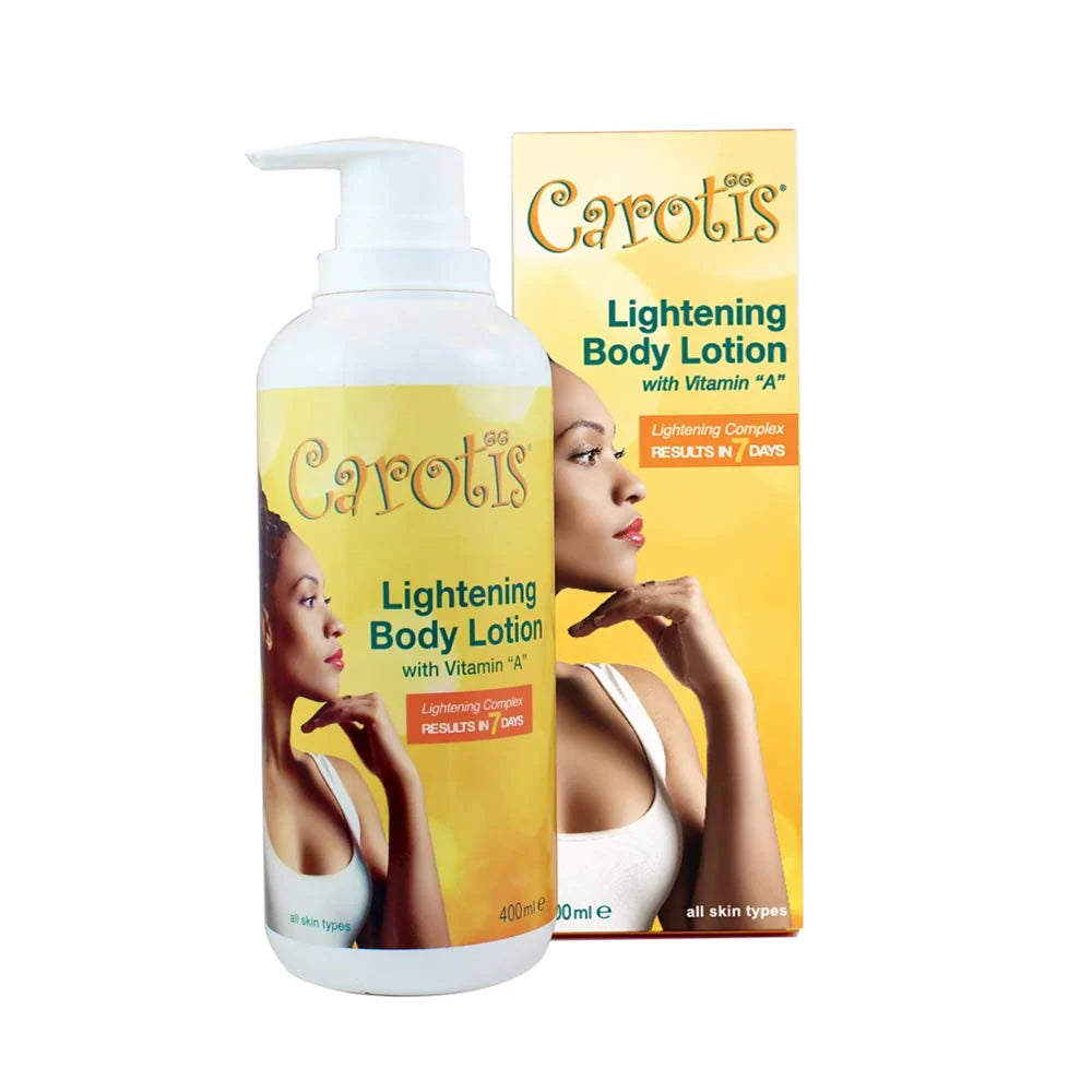 Carotis Lightening Body Lotion with Vitamin A - 400ml / 14.10 fl oz