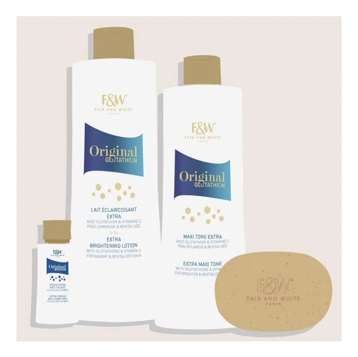 Fair & White Glutathion Extra Exfoliating Soap 200g