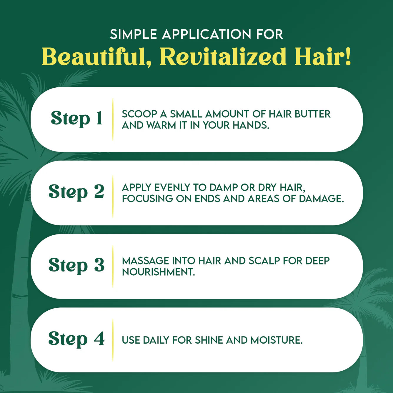 Organic Extract Batana Oil Hair Butter 4 oz / 118ml