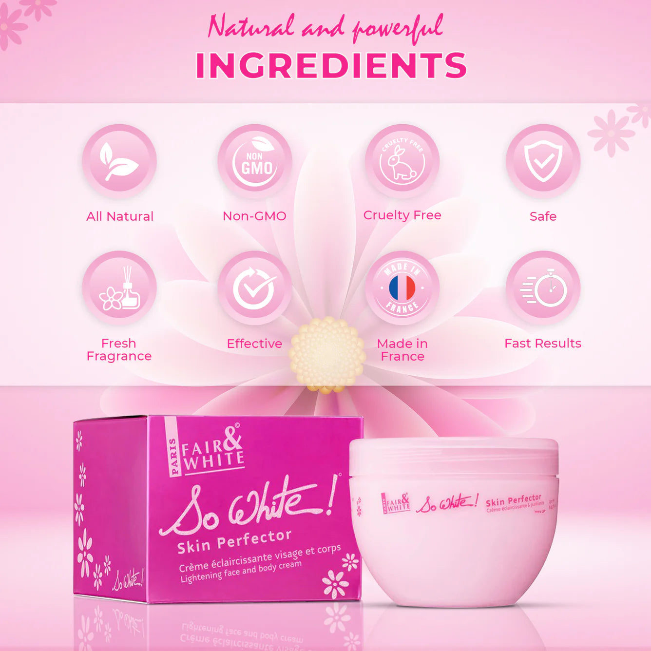 Fair & White So White Skin Perfector Purifying Cream