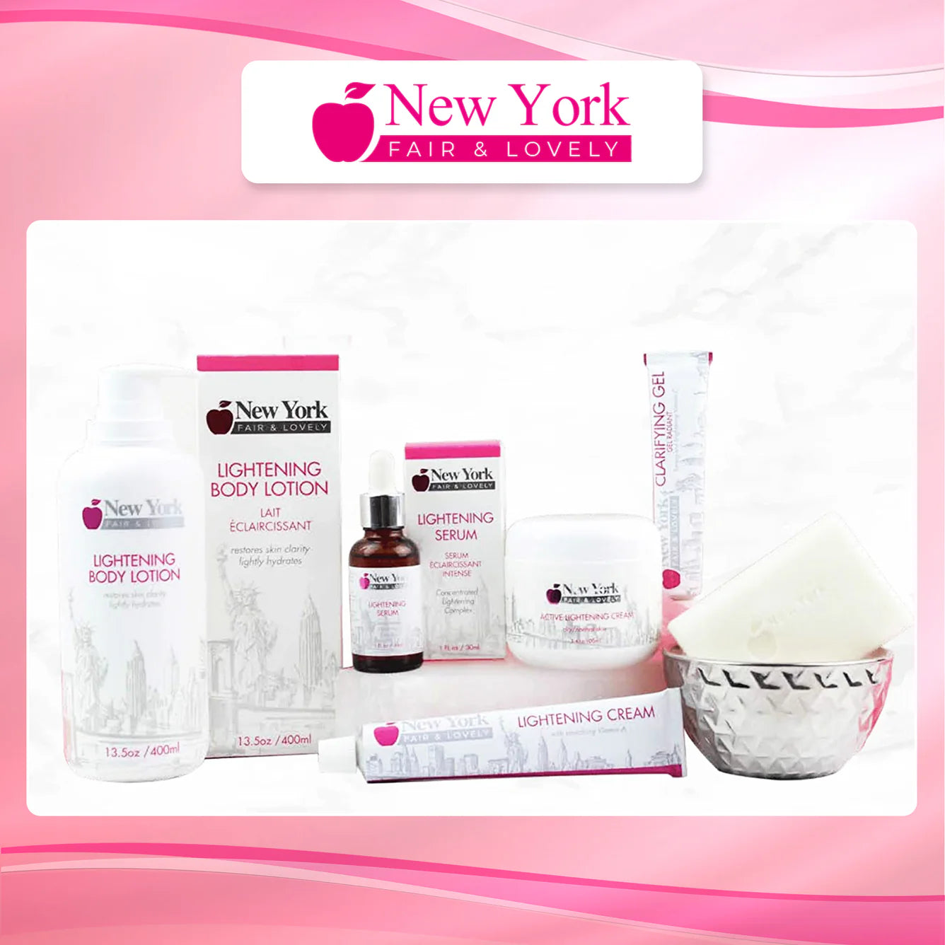 New York Fair & Lovely Exfoliating Soap 200G