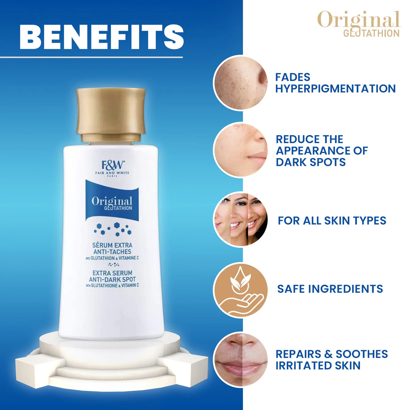 Fair & White Glutathion Extra Anti-Dark Spot Serum 30ml