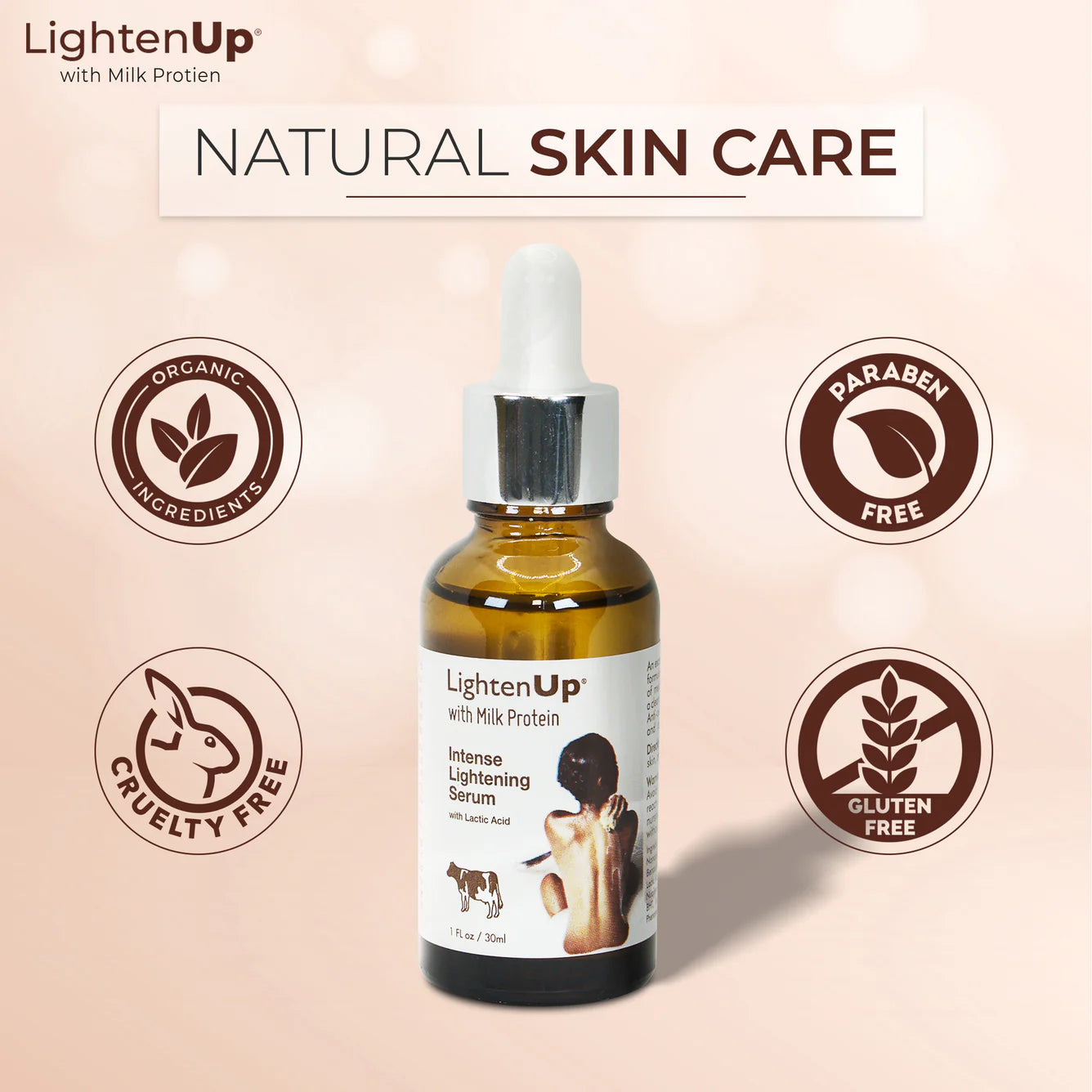 Lightenup Lactic Acid Active Intense Lightening Serum - 30ml