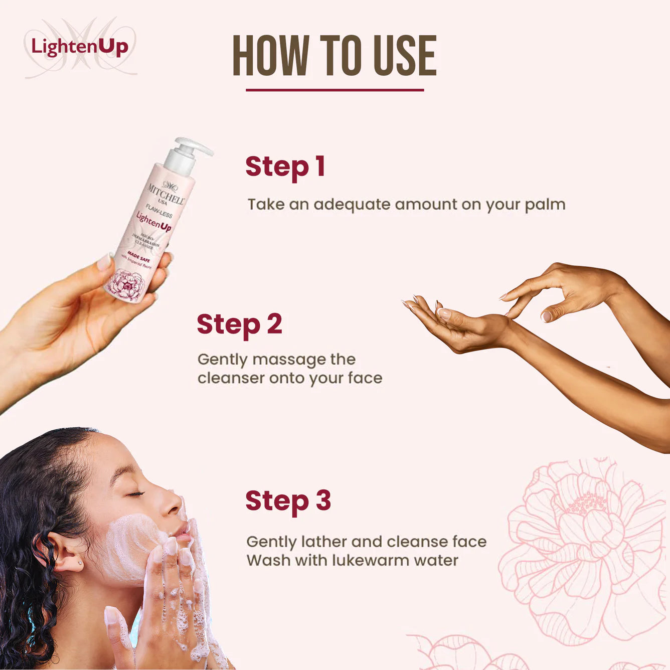 Lighten Up Flaw-Less Micro Dermabrasion Cleanser 150g
