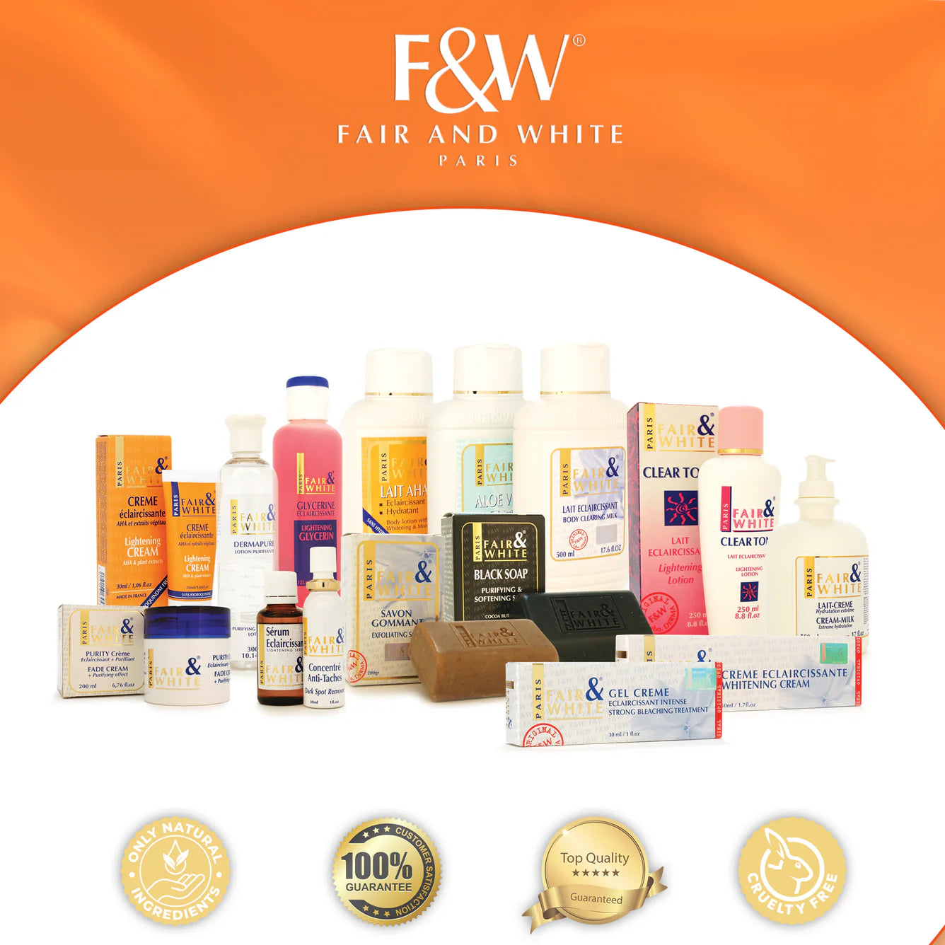 Fair & White Original Carrot Moisturizing Lotion