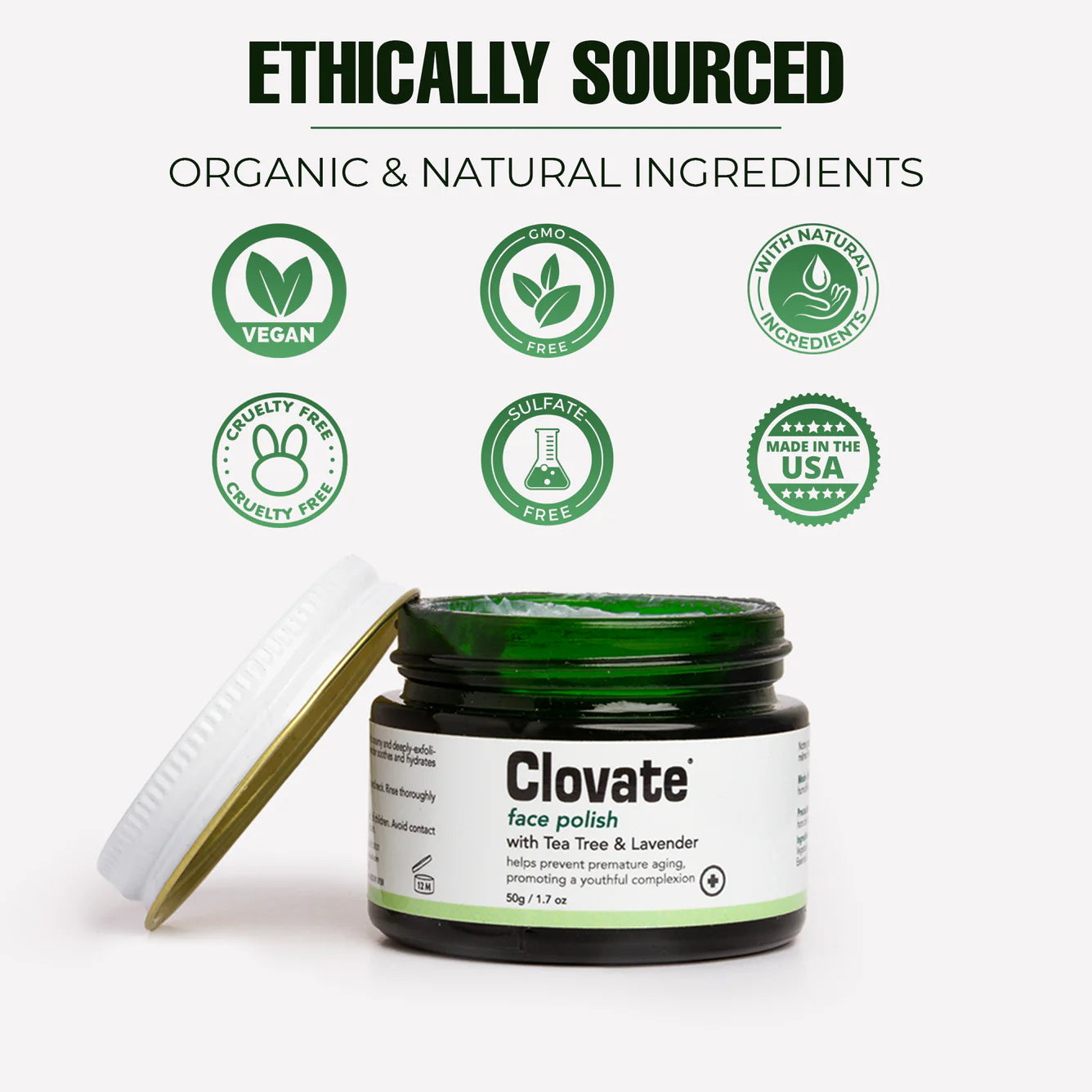 Clovate Face Polish - 50g / 1.7 fl oz