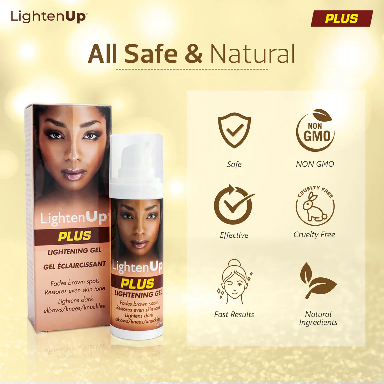 LightenUp PLUS Lightening Gel - 30ml