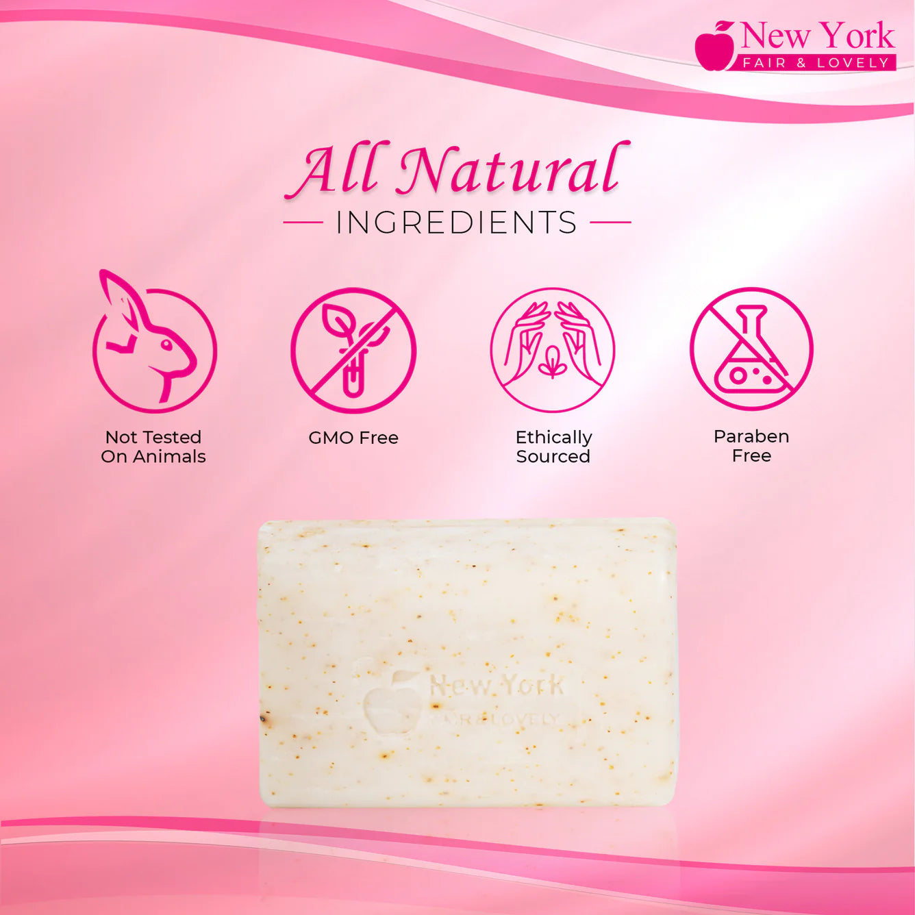 New York Fair & Lovely Exfoliating Soap 200G