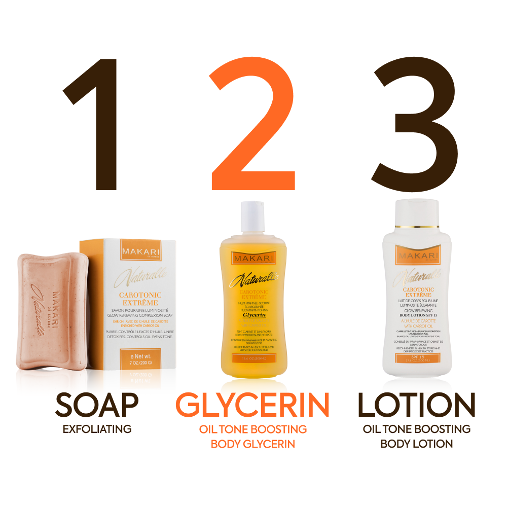 Naturalle Carotonic Extreme Multivitamin Toning Glycerin 2 Pack