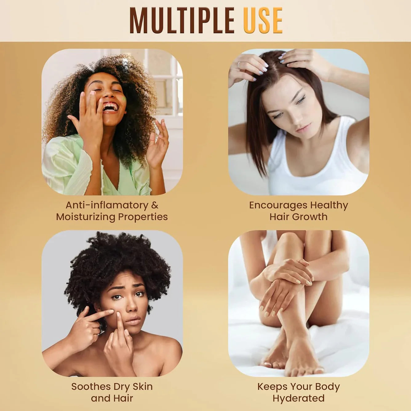 Jamaican Amber Jamaican Castor Hair / Body Oil 4 oz/118 ml