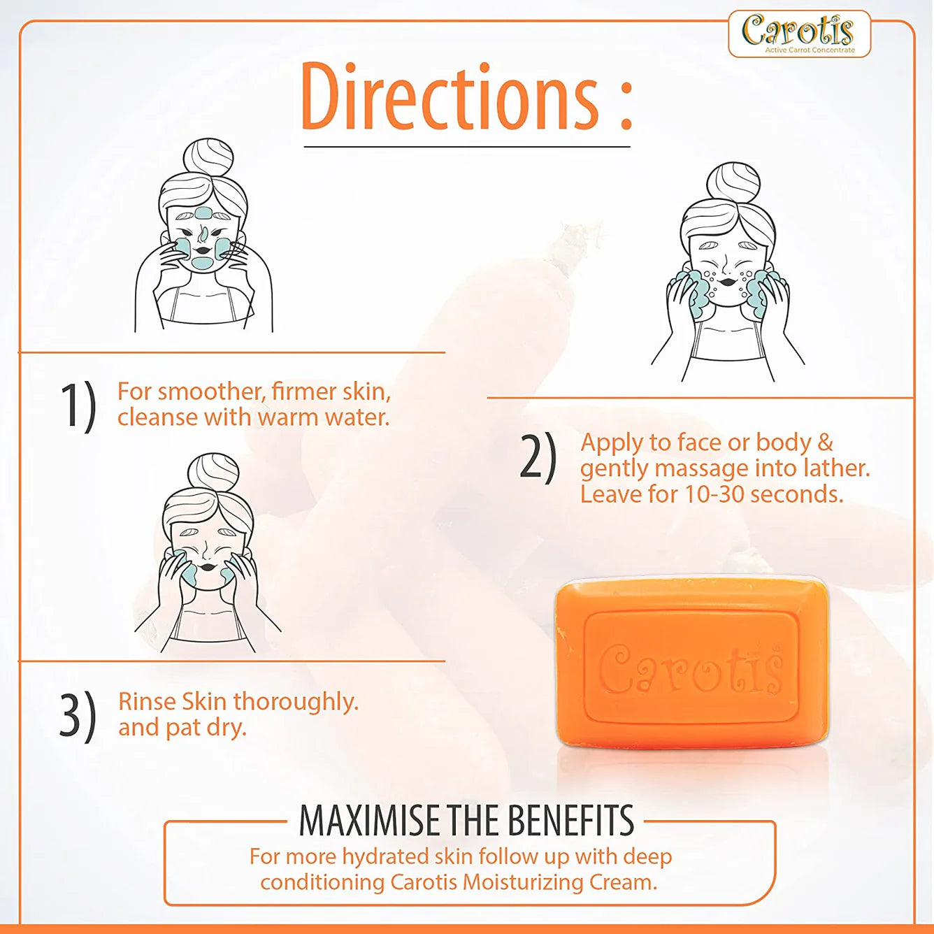 Carotis Beauty Soap 200g / 7 Oz