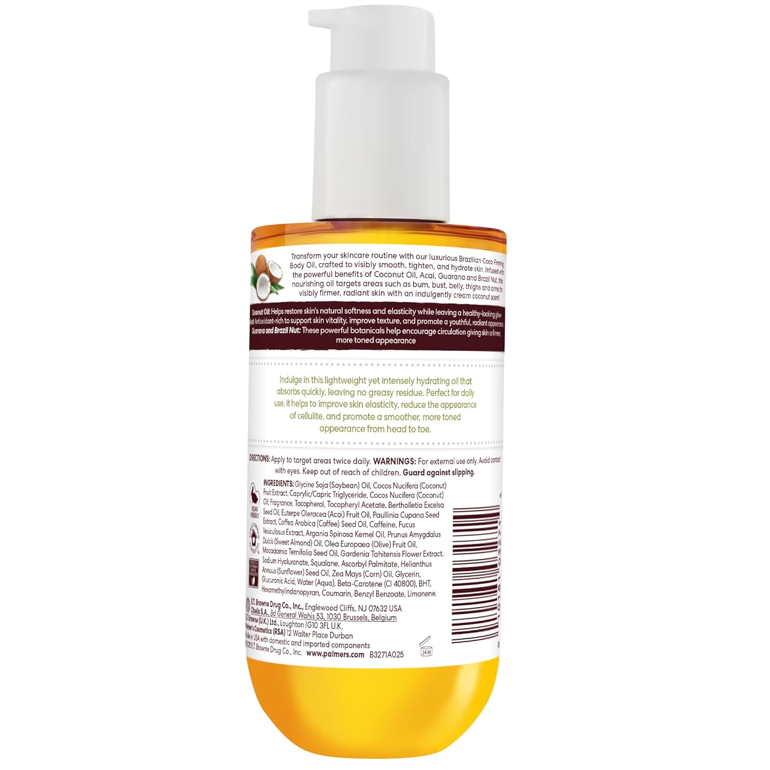 Palmer’s Coconut Oil Body Oil with Vitamin E, 6.5 fl oz