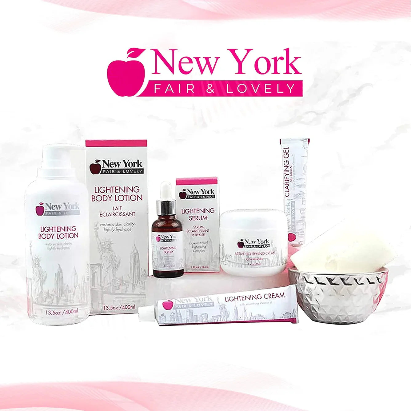 New York Fair & Lovely Lightening Gel Plus – 30ml / 1 oz