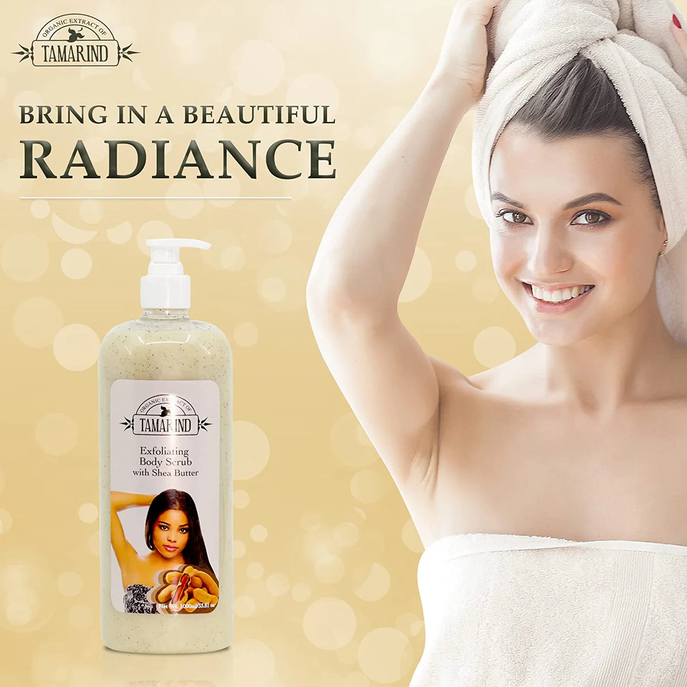 Organic Essence of Tamarind Exf Shower Gel 1000ml