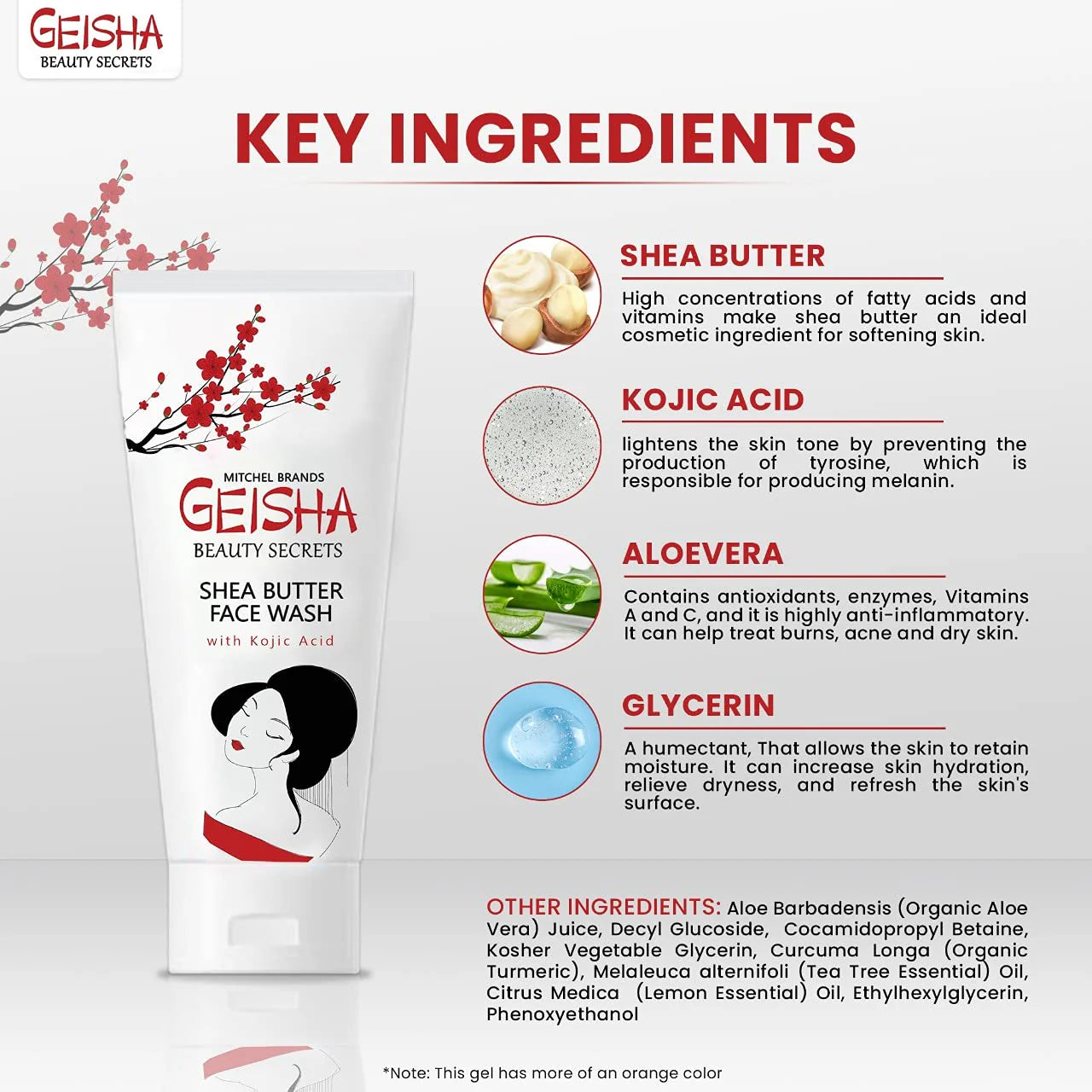 Geisha Face Wash 60ml
