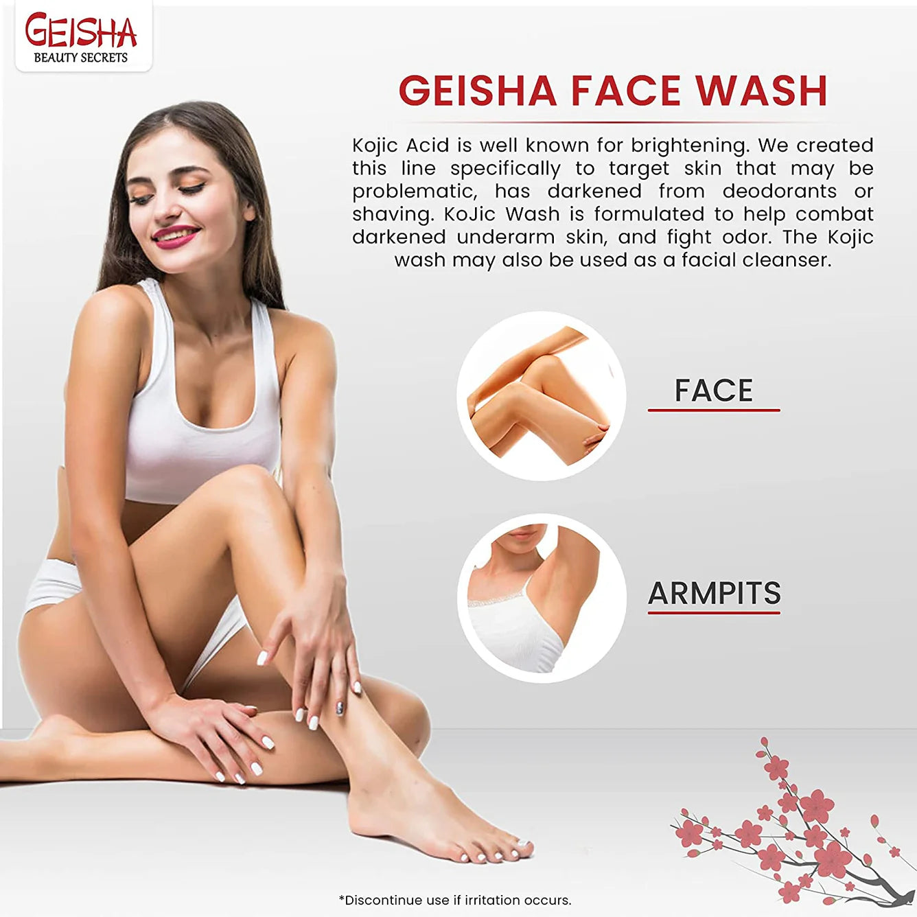 Geisha Face Wash 60ml
