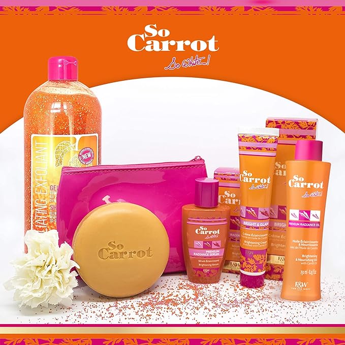 Fair & White So Carrot Exfoliating Shower Gel 940ml