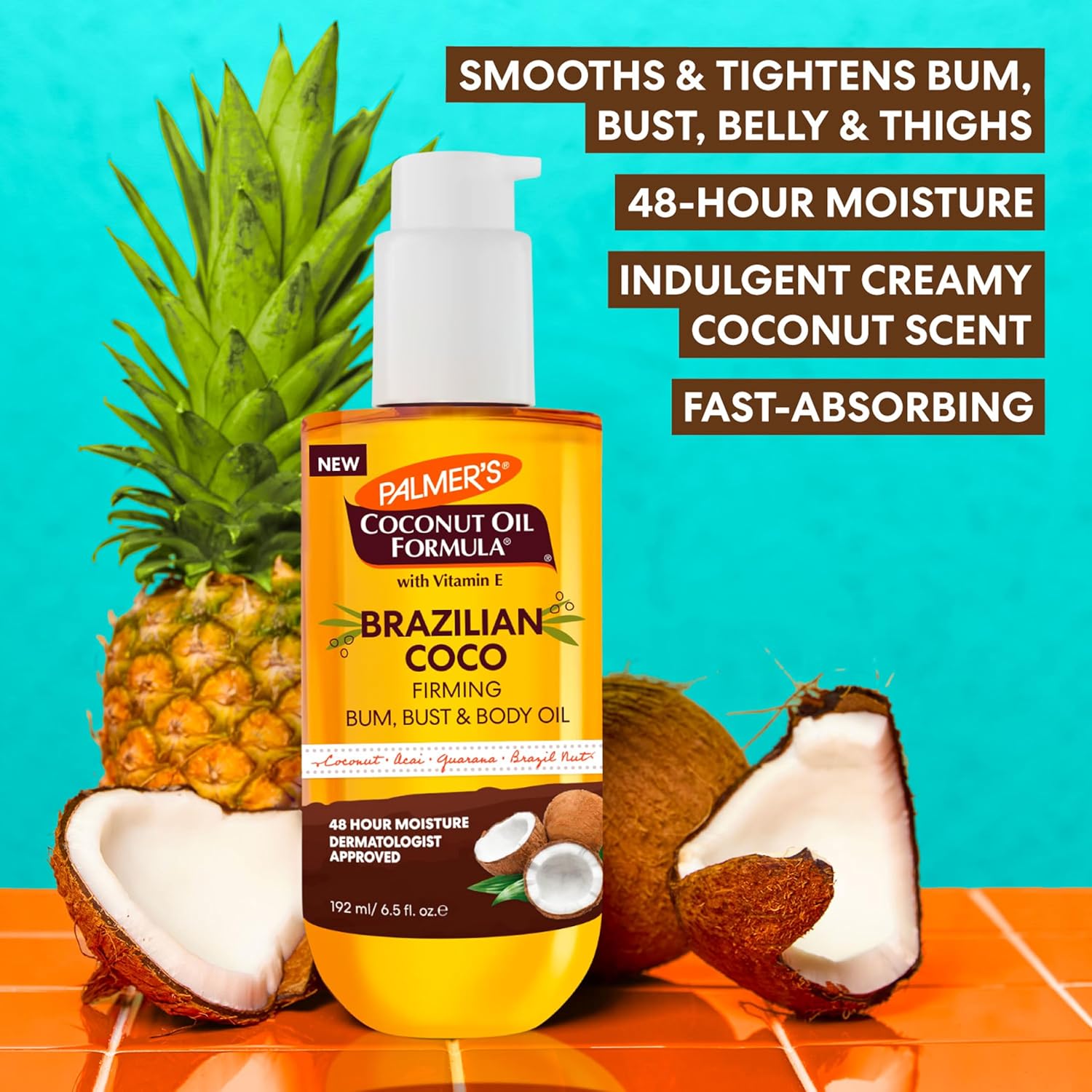 Palmer’s Coconut Oil Body Oil with Vitamin E, 6.5 fl oz