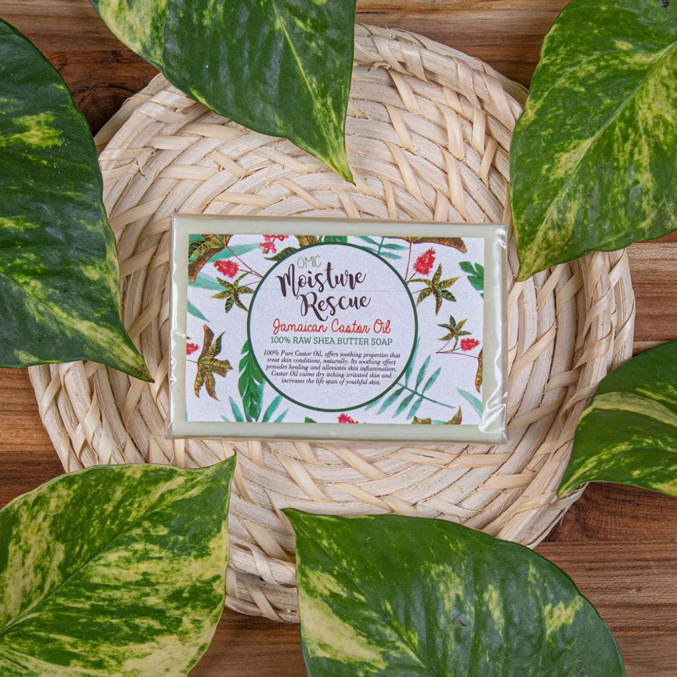 Moisture Rescue Shea Butter Soap with Jamaican Castor Oil